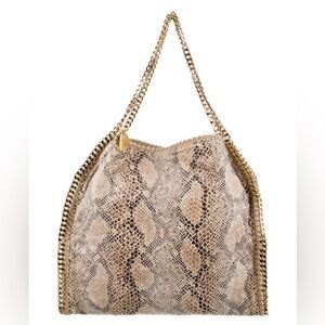 Stella McCartney Snake Print Falabella Bag